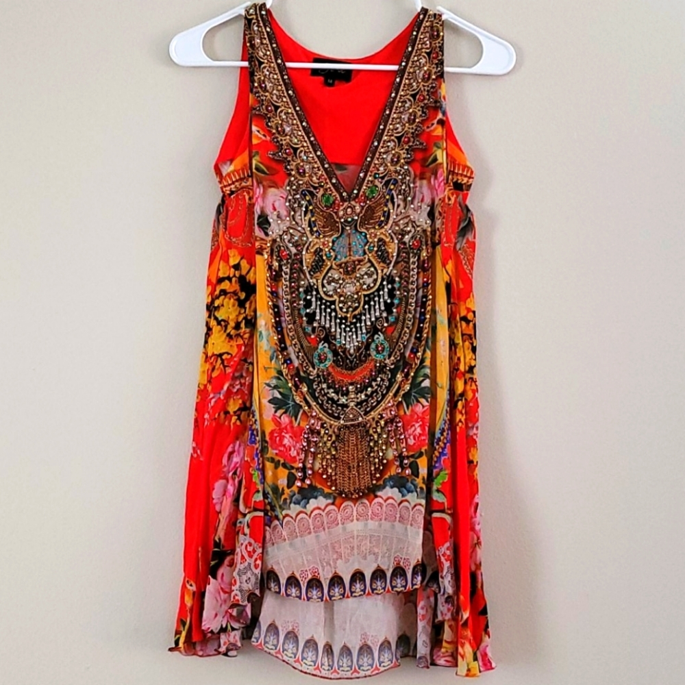 Czarina detailed resort wear